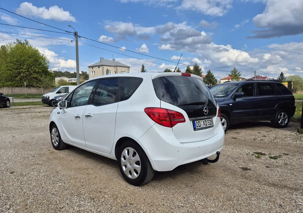 Opel Meriva cena 22900 przebieg: 169000, rok produkcji 2010 z Augustów małe 379